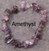 Gemstone Bracelet - Amethyst