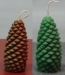 Forest Pine Cone Candle